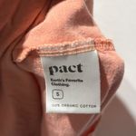 Pact Tropical Leaf Print Spaghetti Strap Mini Dress Coral Pink Size S Photo 8