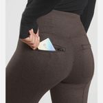 Athleta  Delancey Houndstooth Tight Houndstooth Brow Black 631729 W1174 Sz XL Photo 3