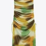 ZARA  Printed Tulle Dress Photo 8