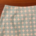 Doncaster  Pencil Skirt Womens Size 2 Cotton Blue Polka Dot Photo 2
