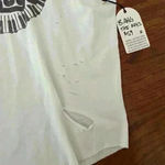 Mamie Ruth I Bang The Keys Tank Band Wife Piano Keyboard wifey Size Small NWT White Photo 8