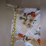 Unique Vintage  white/ multicolor  floral dress, plus size 5X lightweight Photo 3