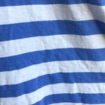 John Lewis Striped Drop Sleeve Cotton Slub T Shirt UK 14 S 10 Lapis Blue… Photo 10