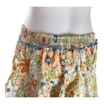 Cleobella Nora Retro Floral Pleated Mini Skirt Size Large Photo 4