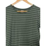 Calia For Carrie Underwood Relaxed Fit Green Striped T Photo 1