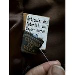 Guns and Leather Argentinian Jacket Fits a Women's Small, Maroon Red Photo 8