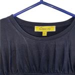 Circus NY black Kendal Mini Cinched Tee Slit Dress Size M Photo 3