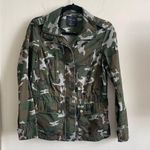 Love Tree Camouflage Jacket Size Small Full Zip pockets cinch waist Photo 0