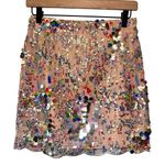 Milly  Kristina‎ Sequins Skirt in Confetti Size 0 Brand New 610573 Photo 5