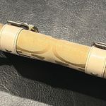 Coach  Zoe Beige and Gold Wallet zip around accordion Photo 6