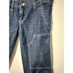 Miss Sixty  Women Blue Denim Capris Cropped Jeans Size 29 Zipper Ankle Detail Photo 2