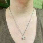 Tasaki Akoya pearl pendant silver necklace White Photo 1