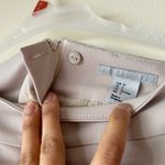 H&M NWT  Size 2 Beige Blush Pencil Skirt Pressed Pleats Waist Fully Lined Career Photo 8