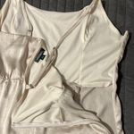 Wild Fable Champagne Satin Faux Wrap Dress with Adjustable Straps OWO size Large Photo 3