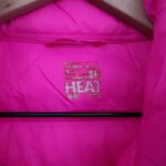 HEAT Lightweight Puffer Jacket Pink Full Zip M Down Feather Blend Size M Photo 5