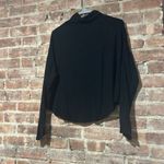Habitual  Women’s Black Long Sleeve Turtleneck Shirt Top Size Small Photo 4