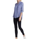 Rails Sydney Cadiz Blue and White Striped Button Down Shirt Size XS Photo 1