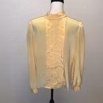 Jam California vintage yellow satin collared button Down shirt Size undefined Photo 4