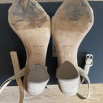 Yeezy Season 2 Suede Block Heel Sandal in Beige Size 38 Photo 5