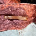 Pilcro  Anthropologie Womens Pink Upper Case A Wide Leg Bell Bottom Jeans 24 Photo 5