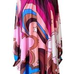 Aura Purely Reminiscing Berry Multi Print Dress Photo 0