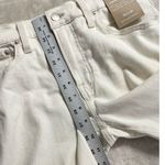 Madewell  Mid-Rise Perfect Vintage Jeans Women's 27 Cream Tapered Mom NWT Photo 9