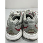 Reebok Womans Rebok Cushion Neutral Size 9.5 Gray Pink Lace Up Running Sneakers Photo 3