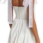 Reformation  White Enza Dress Photo 2