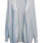 Boden Soft Blue Oversized Cardigan Sweater Open Front Size Large NWT Photo 0