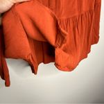 Madewell Cottagecore Button Back Tiered Flare Boho Swing Top Photo 8