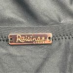 Raisin's ‎ Curve Trendy Plus Size Lucia Twist-Front Swimdress Womens Black 22W NEW Photo 3