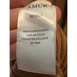 Amur Guadalupe Brown Ribbed Knit Cutout Midi Dress Size M Size M Photo 8