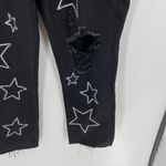 Simple Society NWT  Star Embellished Super High Rise Straight Jeans Photo 1