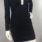 Bardot  Cutout Mock Neck Long Sleeve Dress Black S Photo 13