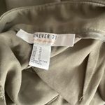 Forever 21 Womens Olive Sage Green Cropped Dress Pants M Medium Business Casual Photo 5