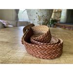 Brown Genuine Leather Women’s Belt 35 In Photo 1