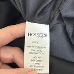 House Of CB  Black Leather Pants Size Large Tall High Rise NWOT Photo 6