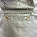 st. john's bay  Cotton Tan Khaki Chino Button and Zip Front Skort Womens 6 Photo 4