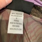 Athleta zebra print faux wrap v neck jersey knit midi dress Size Small Photo 5