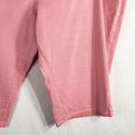 Woman Within  Plus Size 32W Capri Jeans Light Pink High Rise Natural Fit‎ 1133 Photo 5