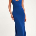 Lulus Infinite Glory Royal Blue Maxi Dress Photo 0