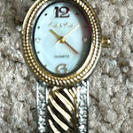 Peck & Peck  women’s vintage‎ two tone bangle bracelet watch Photo 0