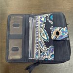 Vera Bradley Blue Paisley Wallet. . Preloved but great condition Photo 6