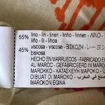 ZARA Pareo Linen Blend Front Knot Wrap Look High Waisted Midi Skirt M Multicolor Photo 11