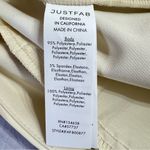 JustFab Cream Pleated Front High Rise Wide Leg Bermuda Culotte Shorts by  Photo 4