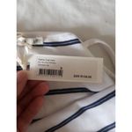 Cotton On  Womens Crop Cami Top Size Small Striped NWT White Black Stretch Y2k Photo 7