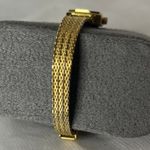 Diane Von Furstenberg  Gold Plated Mesh Stainless Steel Watch Vintage untested Photo 10