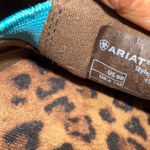 Ariat Women’s Leather Shoes Brown Suede Clogs Comfort Classic Slip Photo 7