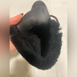 Vince NEW $350  Hayes 2 Black Suede Shearling Combat Boots 6.5 US Photo 5