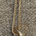 Pandora Elegant Blue Butterfly Pendant Necklace Photo 0